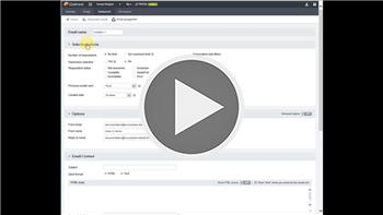 Sending Emails video link